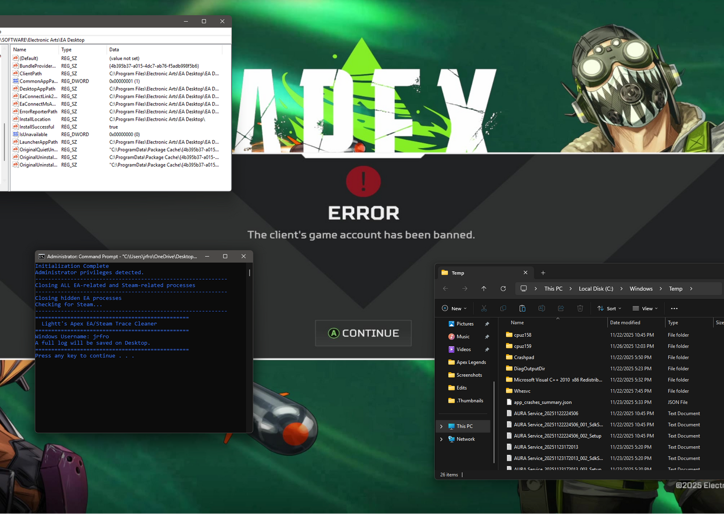 Lightt's Apex Cleaner (EA/STEAM)
