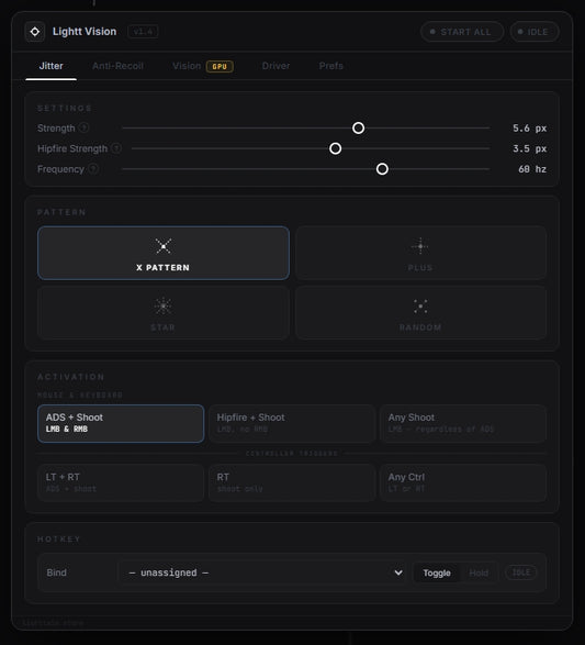 LighttVision - AI Computer Vision & Anti Recoil