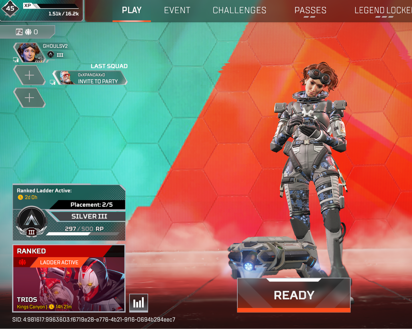 Lightt's Fresh Apex Accounts