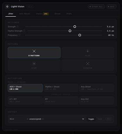 LighttVision - AI Computer Vision & Anti Recoil