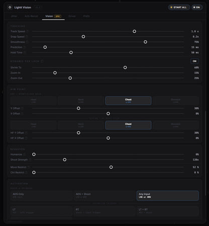 LighttVision - AI Computer Vision & Anti Recoil